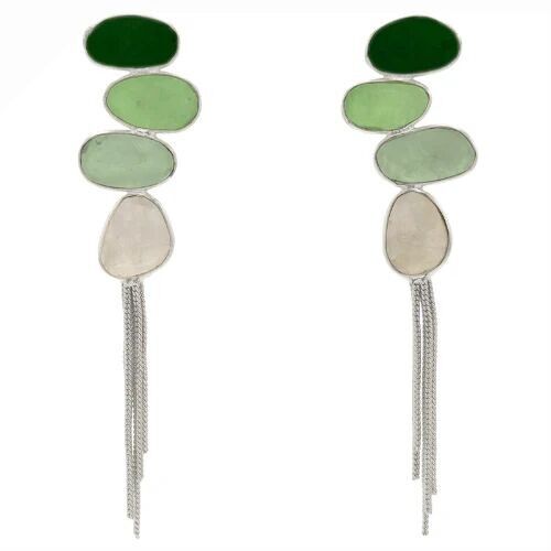 Orecchini Geniqui Ed.Silver Greens e Moonstone limitati