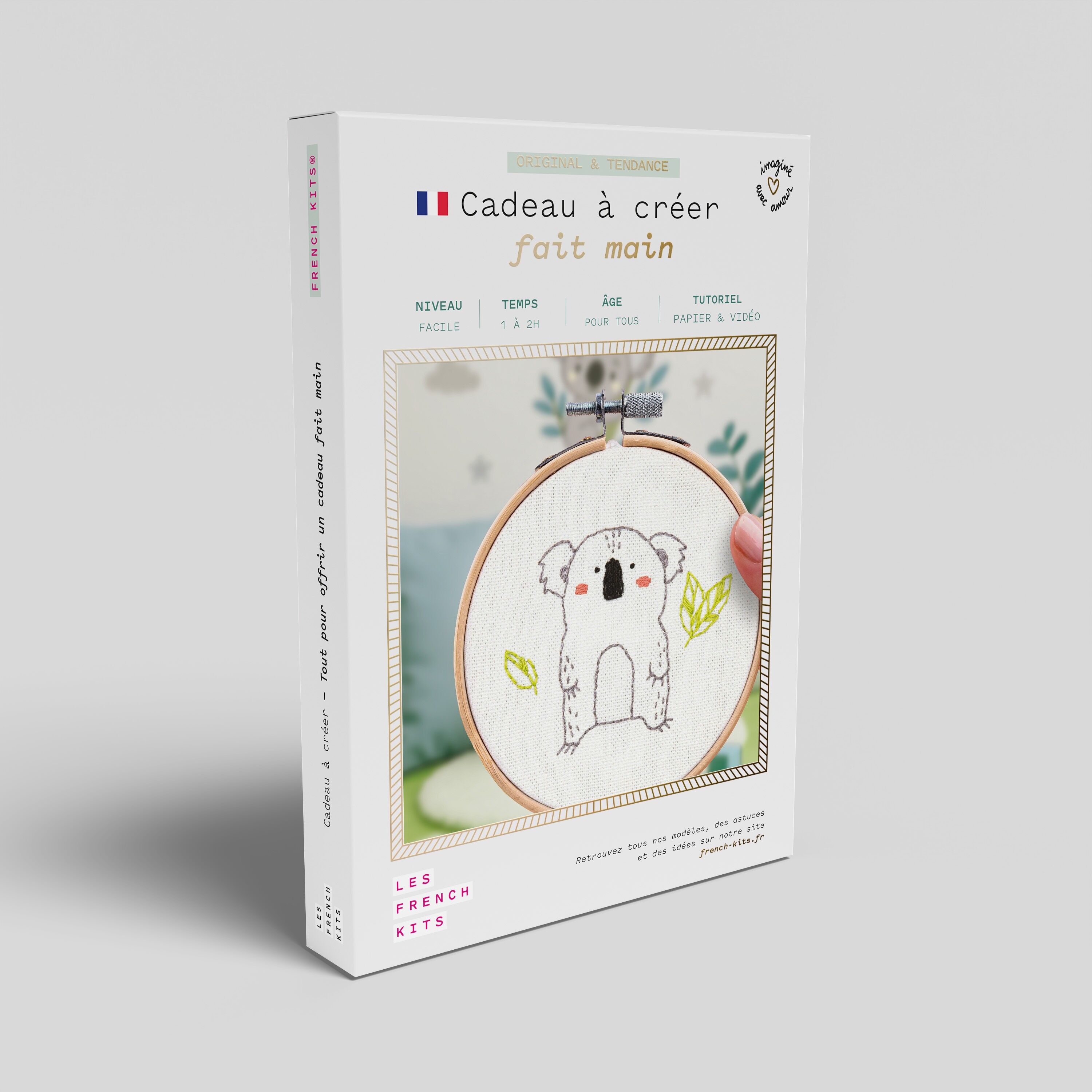Les French Kits - Decorative Embroidery - Koala