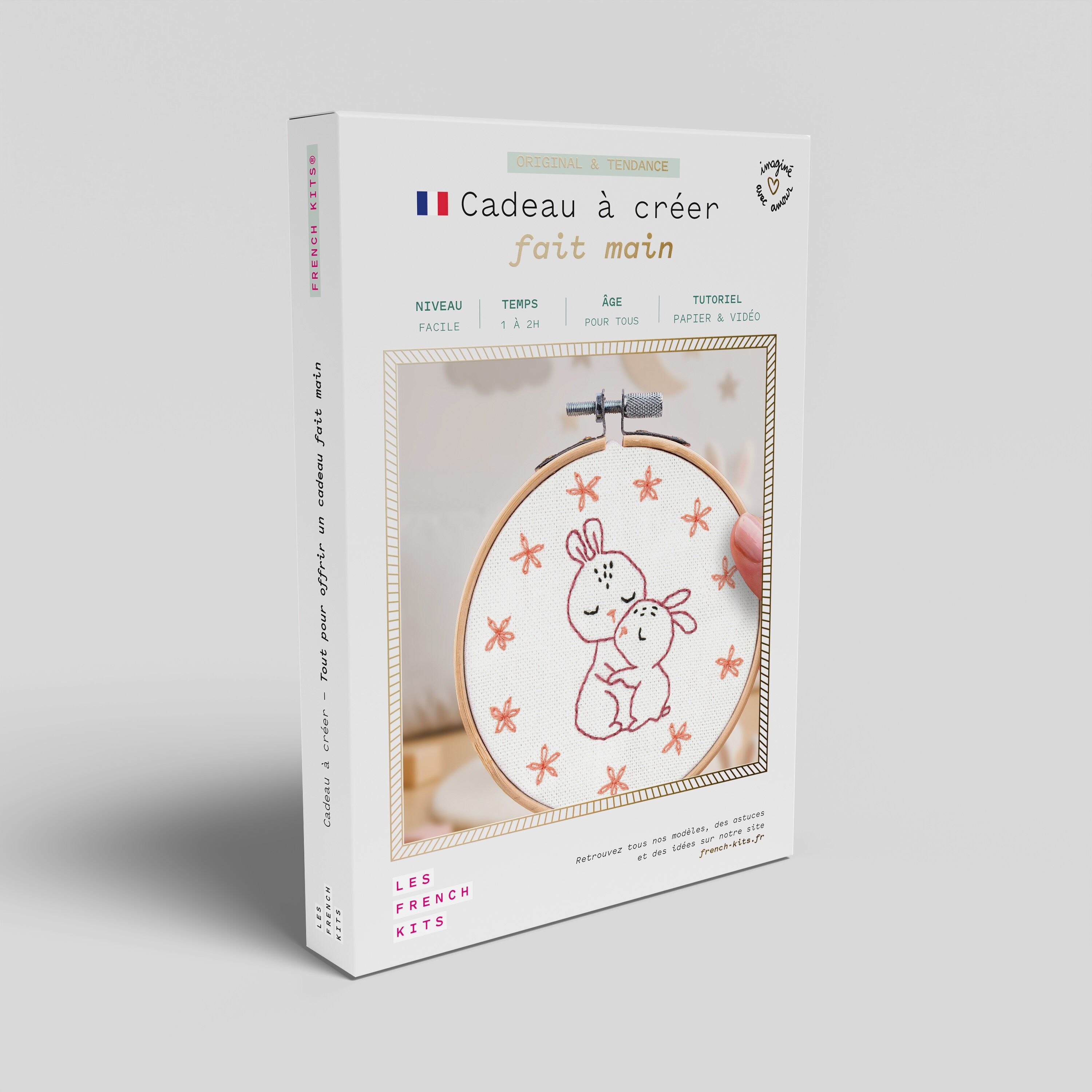 Les French Kits - Decorative Embroidery - Rabbit