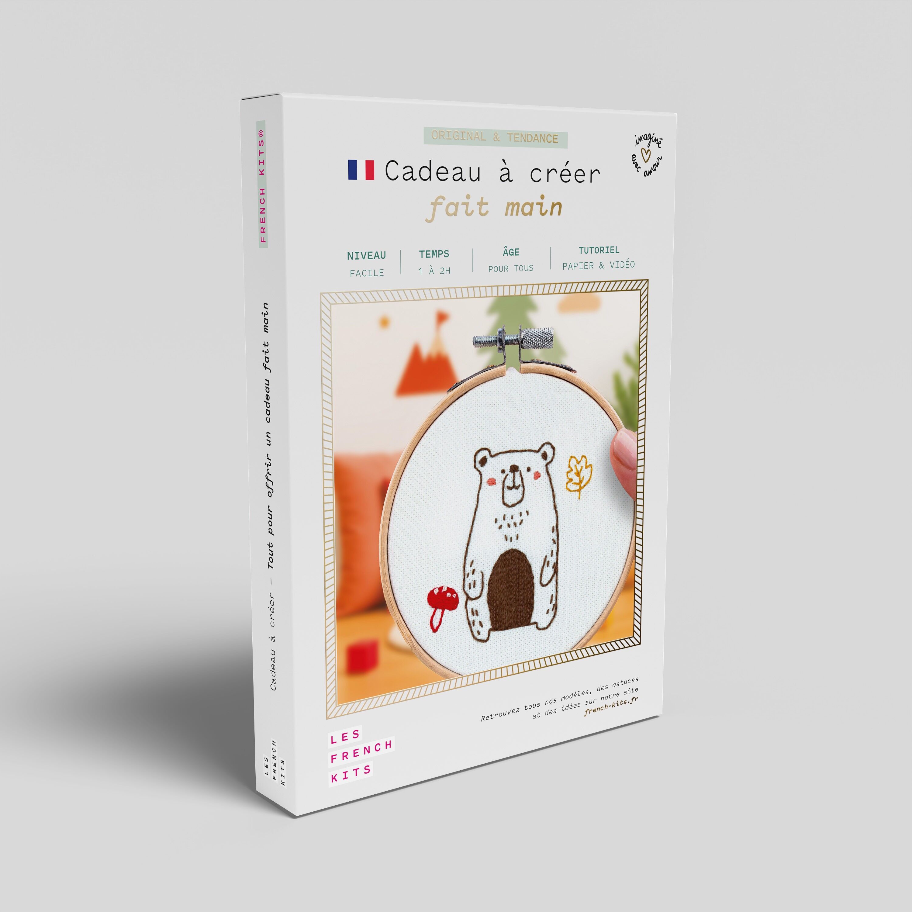 Les French Kits - Decorative Embroidery - Bears