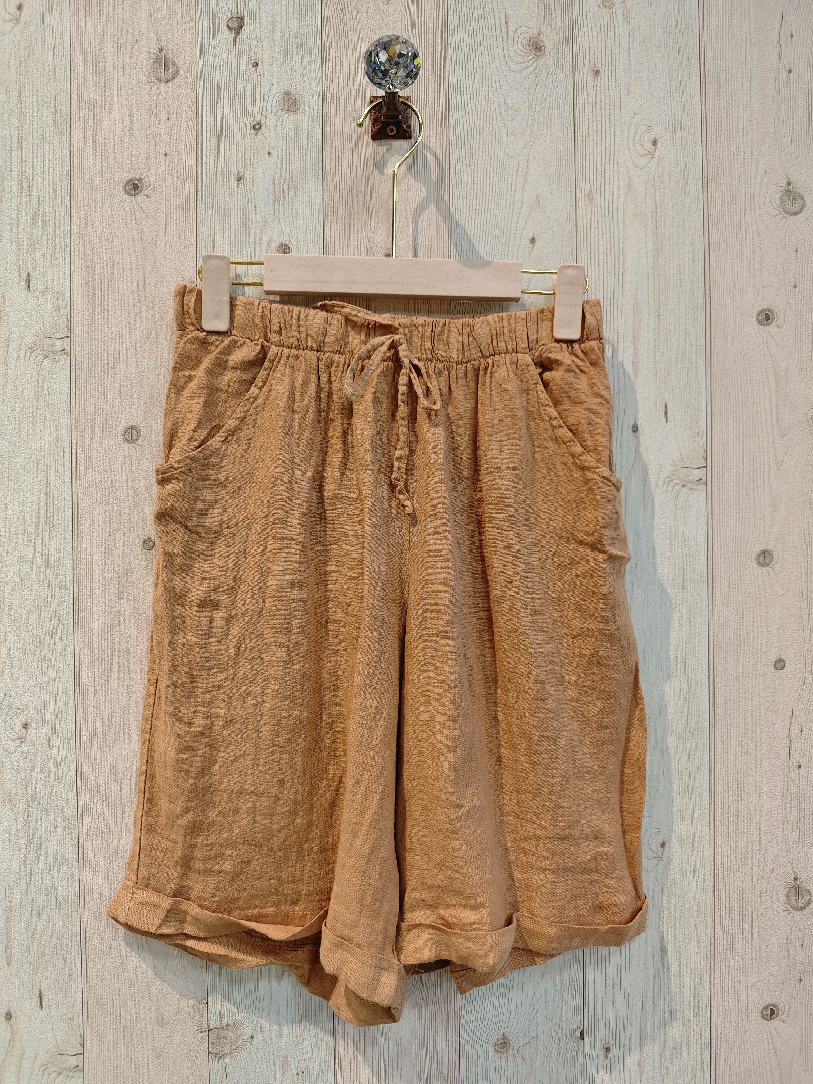 RIF 15832 BERMUDA DA DONNA 100% LINO