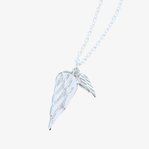 Mens Angel Wings Necklace