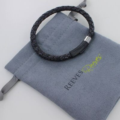 Bracciale Trigger in Pelle BRN