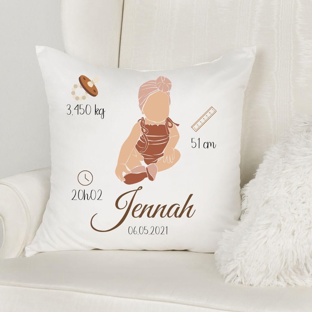 Cuscino per la nascita - Bambina