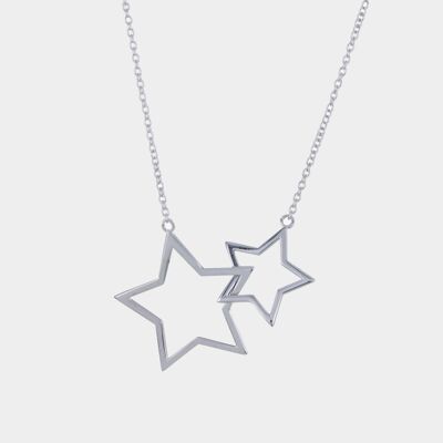 Collar Duo Star de Plata de Ley