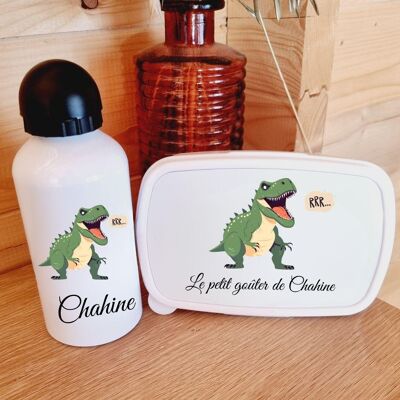 Snack Box e Bottiglia d'Acqua T-rex