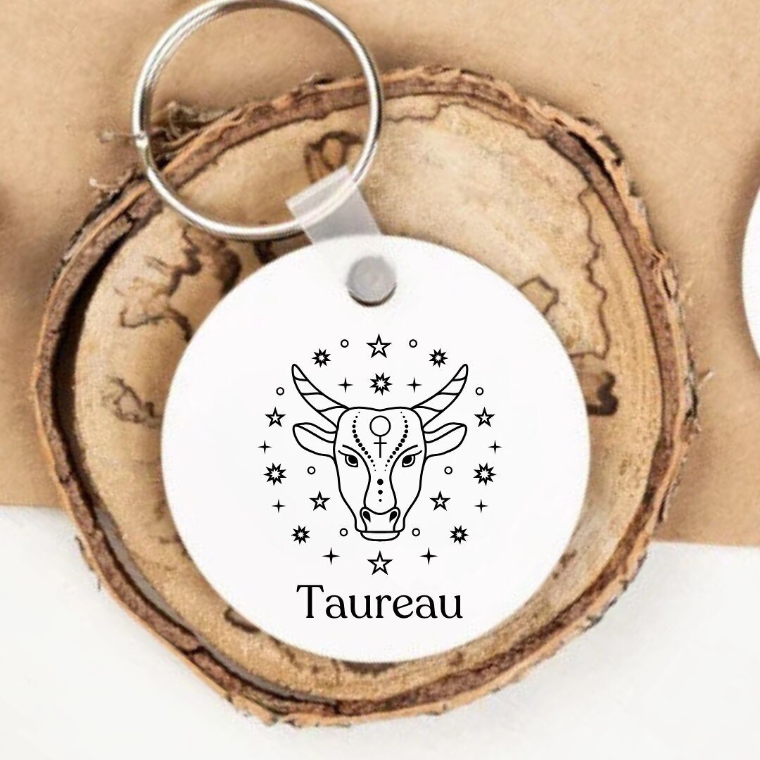 Portachiavi con segno zodiacale