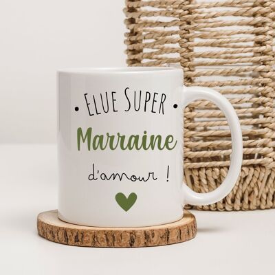 Tazza personalizzata - Super madrina eletta