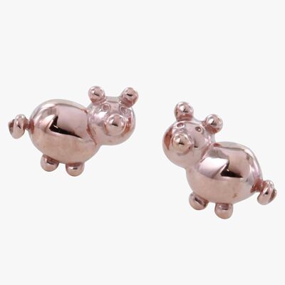 Balloon Pig Stud Earrings