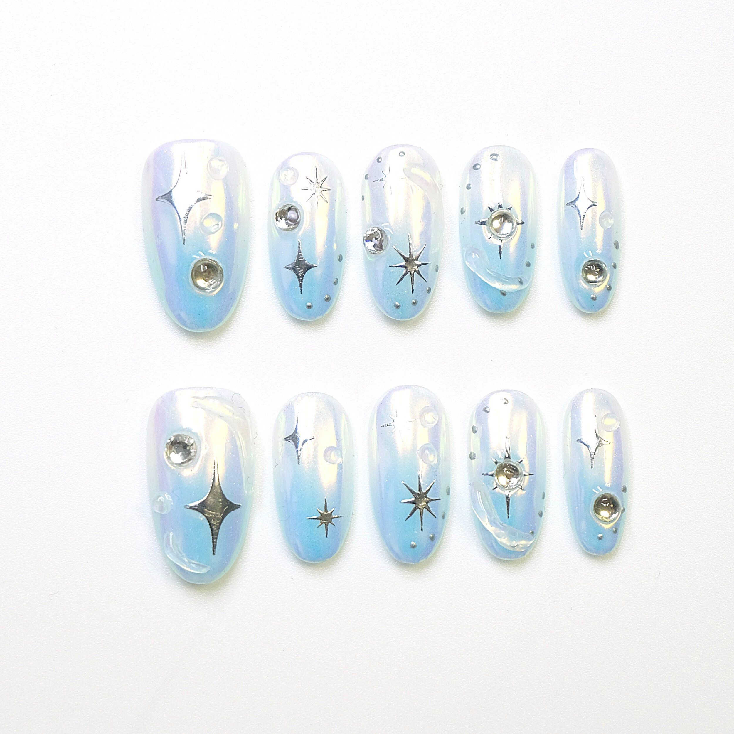 Ice Stars False Nail Kit