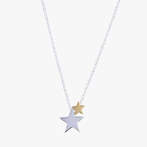 Seeing Stars Sterling Silver Necklace