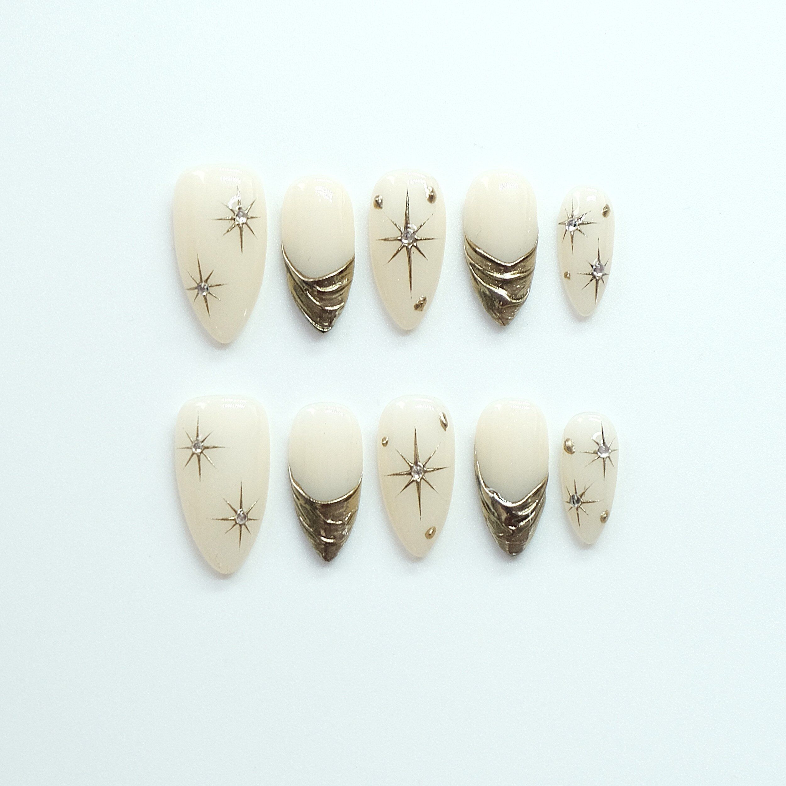 Frozen Star False Nail Kit