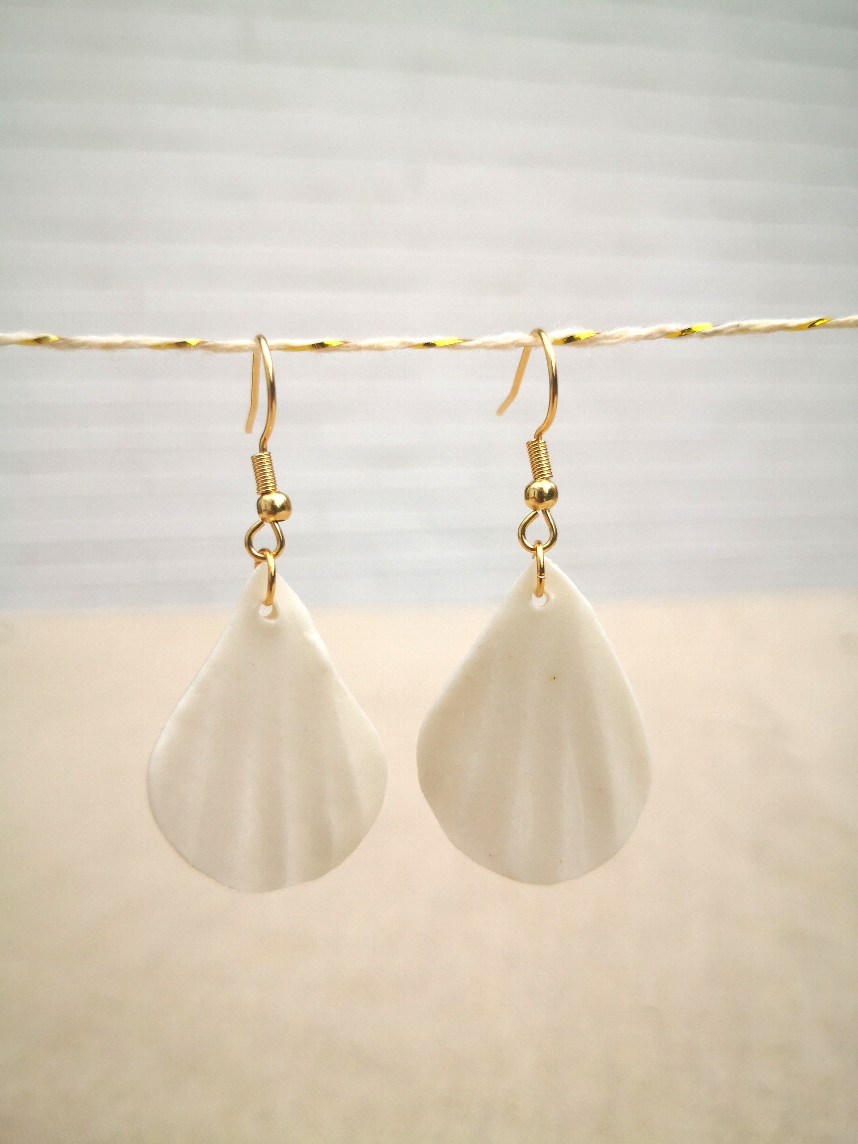 Boucles d'oreilles in porcellana