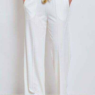 Pantalones holgados con cintura elástica