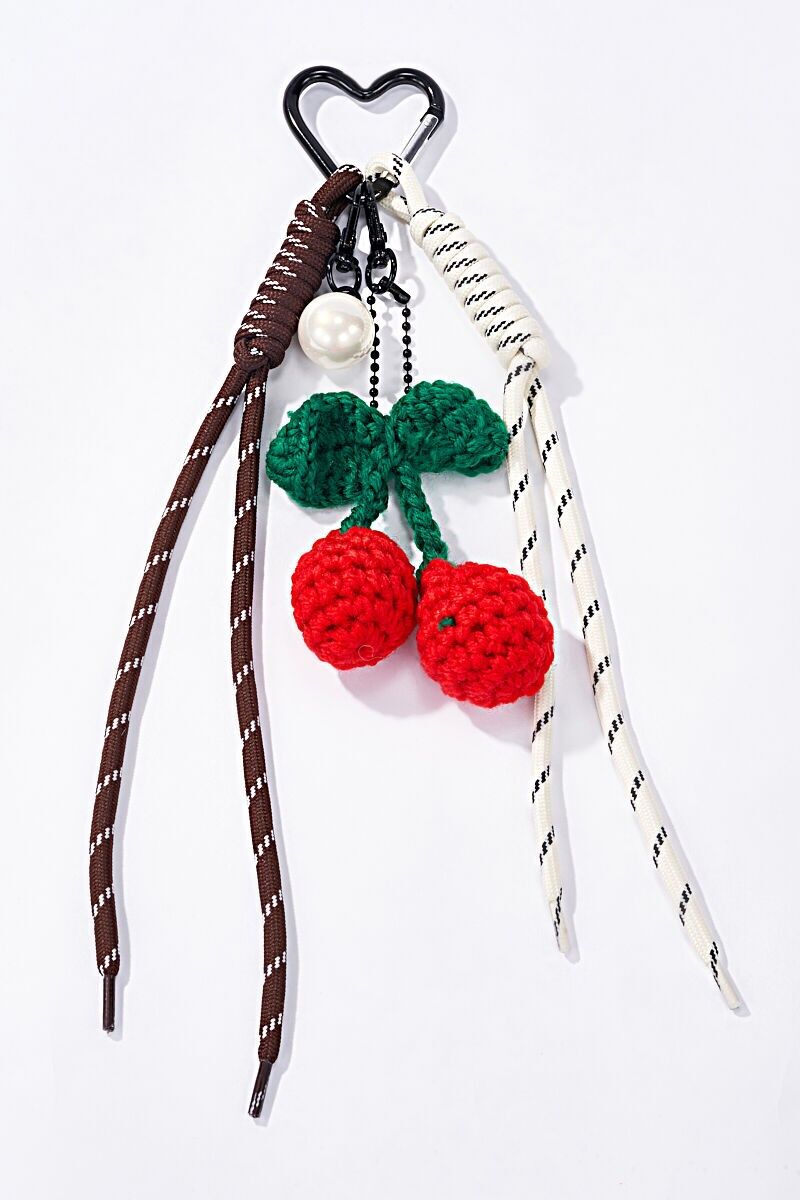 Accessori per borsa Grigri e portachiavi Ciliegie PC55