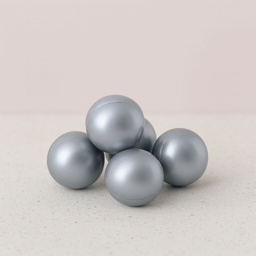 200 Round Bath Pearls Marine Scent with Soybean Oil - Paraben Free - Foot Bath Beads