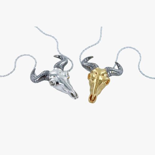 Wildebeest Pendant Necklace