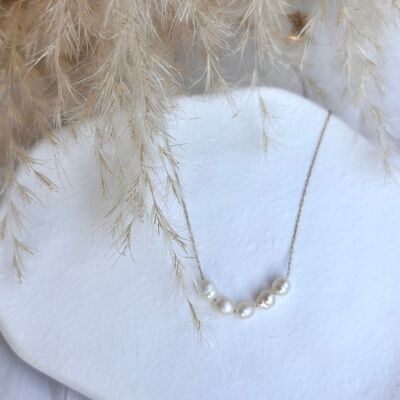 Eterna - Collana avec perle de fiume