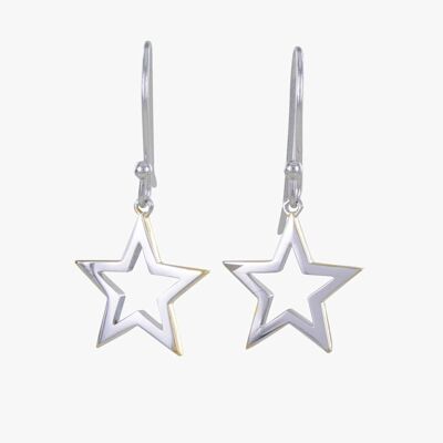 Pendientes Shadow Star