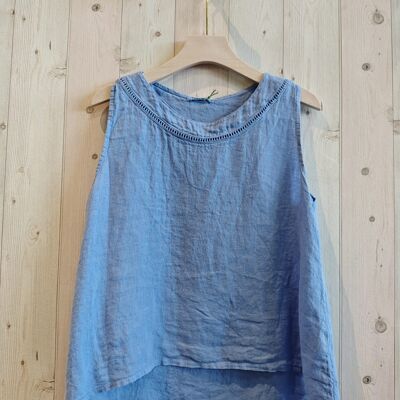 RIF 17620 T-SHIRT 100% LINO