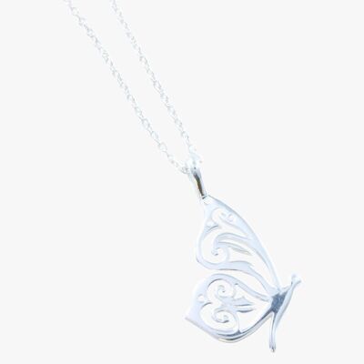 Collar de mariposa