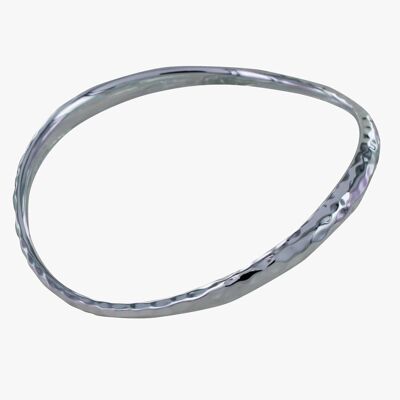 Bracelet ondulé en argent