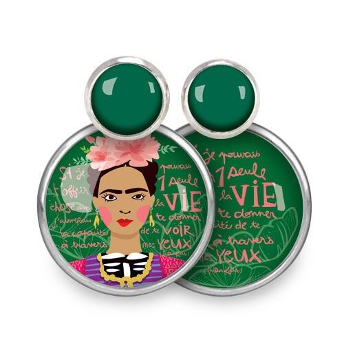 Nomade Puces Frida - Argent (acier chirurgical)