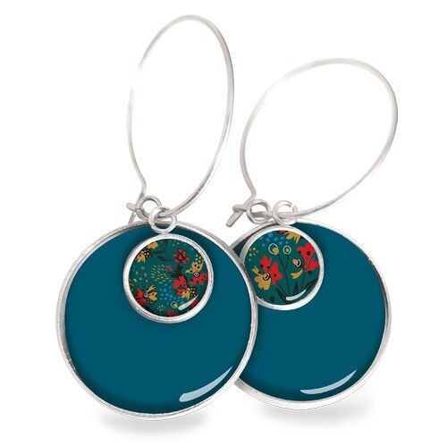 Nomade Créoles Alpage - Argent (acier chirurgical)