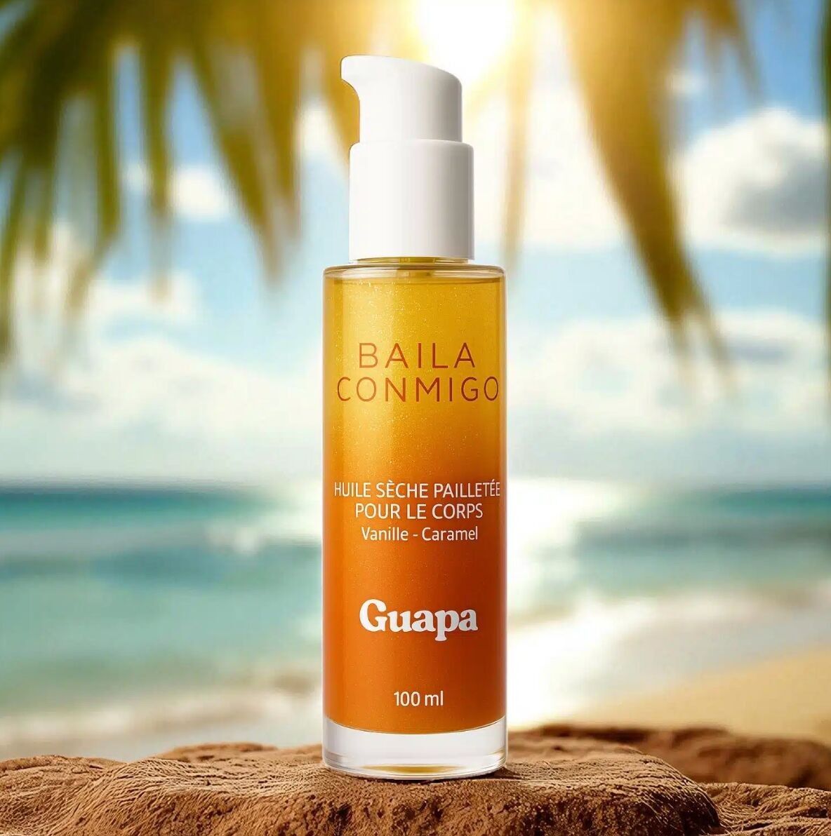 Shimmering Dry Body Oil – Vanilla Caramel