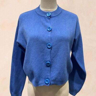 Cardigan Court à Gros Boutons - VISCOSE - 1317