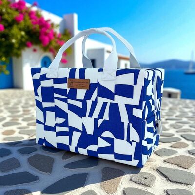 Bolsa isotérmica Ice Cube M, "Mykonos"