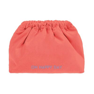 Oh Happy Day - Pochette in velluto - Sorbet Island