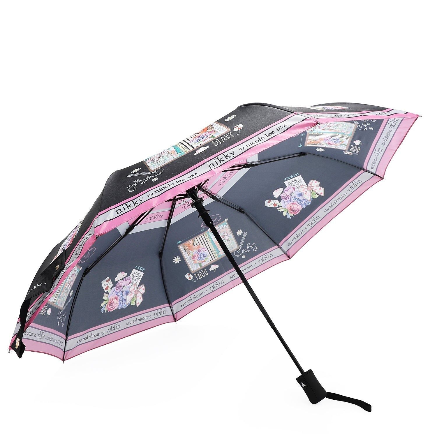 Buy wholesale PORTABLE UMBRELLA WITH PRINTING (NOSTALGIA)