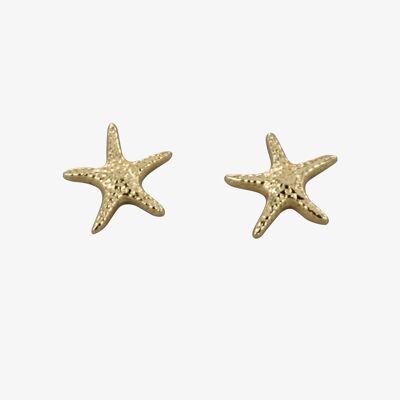 Starfish Stud Earring Gold