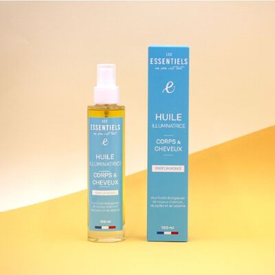 New ✨Huile Illuminatrice Corps et Cheveux 100ml - Parfum Monoï