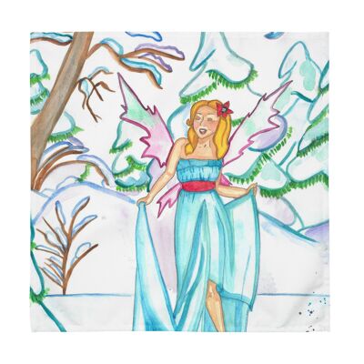 Ensemble de serviettes en tissu Winter Wonderland