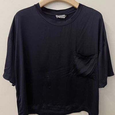 T-shirt ample à poche
