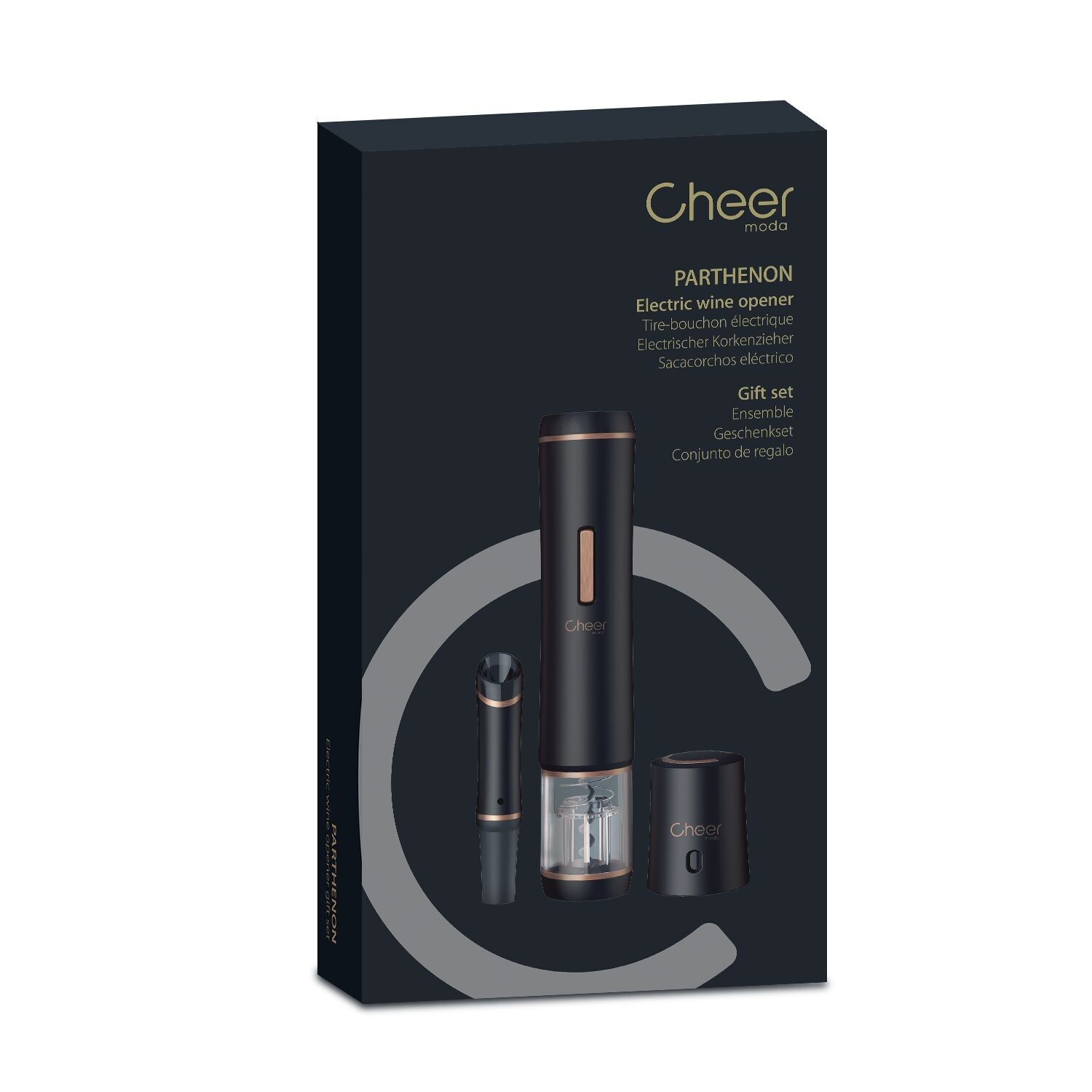 COFFRET PARTHENON - Coffret d'accessoires pour le vin