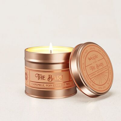 Candela THE BARN - Camomilla, fieno tagliato e miele
