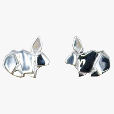 Origami Rabbit Earrings