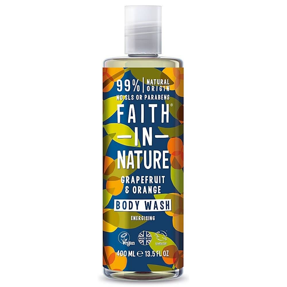 Gel douche Pamplemousse et Orange Faith in Nature - 400 ml