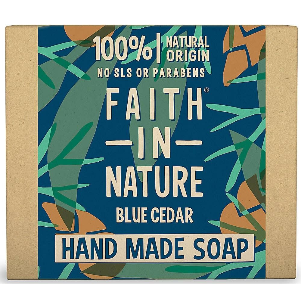 Faith in Nature Men Sapone al cedro blu 100 g