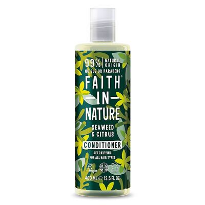Acondicionador de algas y cítricos Faith In Nature 400 ml