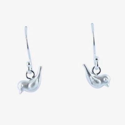 Sterling Silver Tweet Bird Earrings