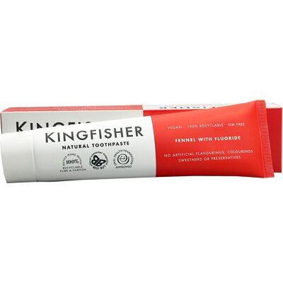 Dentifricio Kingfisher al finocchio con fluoro 100 ml