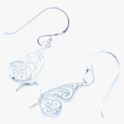 Boucles d'oreilles papillon