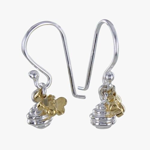 Sterling Silver Honey Pot Earrings
