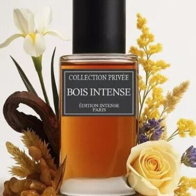 Collection Privée - Bois Intense 50ml | Eau de Parfum Unisexe | Made in France | Longue tenue peau & textile