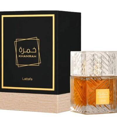 Khamrah Eau de Parfum - Lattafa - 3.4 onzas (100 ml)