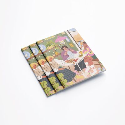 Cuaderno A6 - Las Amigas